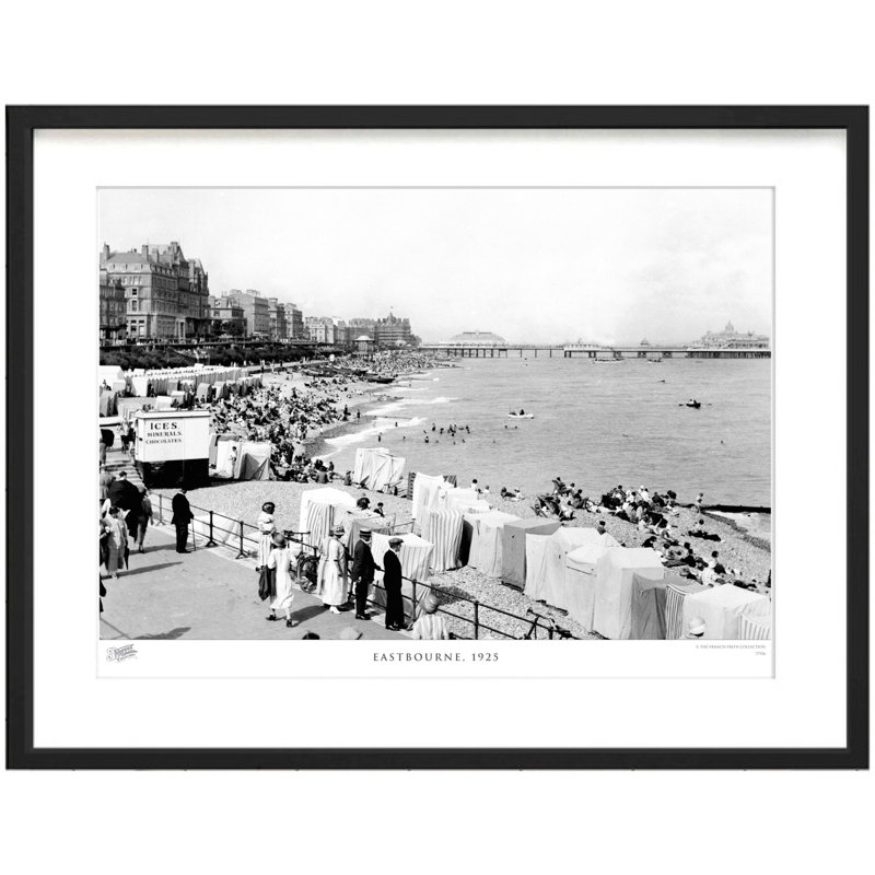 Eastbourne, 1925 by Francis Frith - Single Picture Frame Print, 28cm H x 36cm W x 2.3cm D