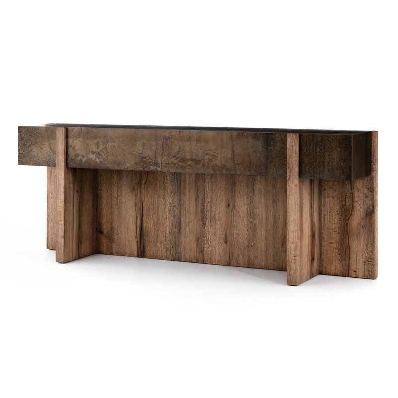Bingham 78.75" Console Table, Brown