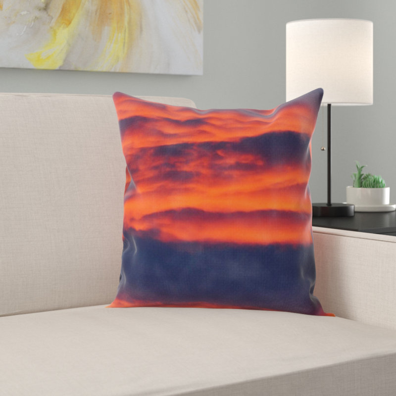 Microsuede Throw Pillow