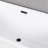 Kingston Brass Aqua Eden 63-Inch Acrylic Oval Double Ended Freestanding Tub With Drain-104561850