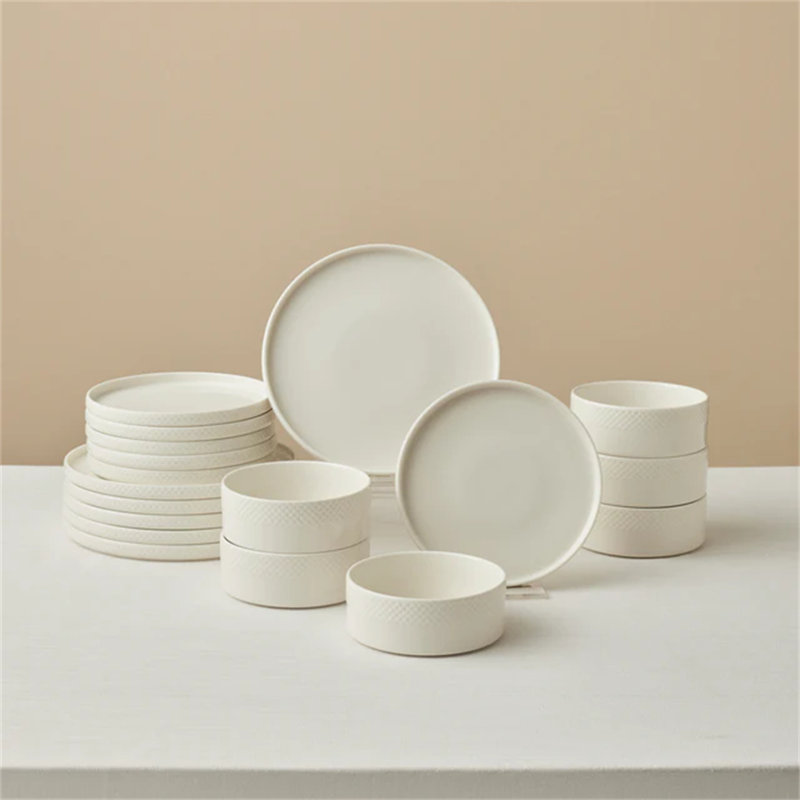 Piece Bone China Dinnerware Set - Service for 6