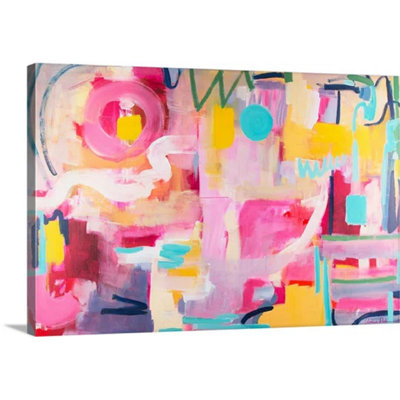 'Tennis Court' by Fultonham Painting Print