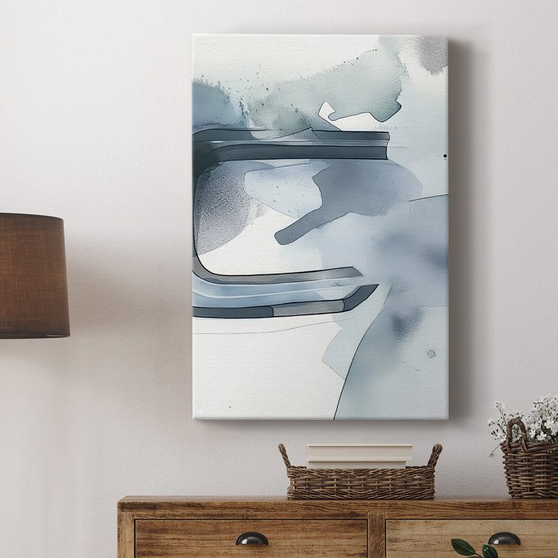 ABSTRACT Series DCCXII -Custom Wrapped Gallery Cavas, 27" H x 18" W