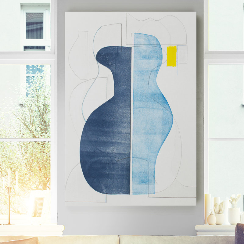«Pottery Forms IV», reproduction sur toile, H 32 po x l 24 po x P 1 po, Toile tendue