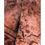 Overdyed Hand-Knotted Wool Modern-Contemporary Pink Area Rug 3' 1" x 5' 5"