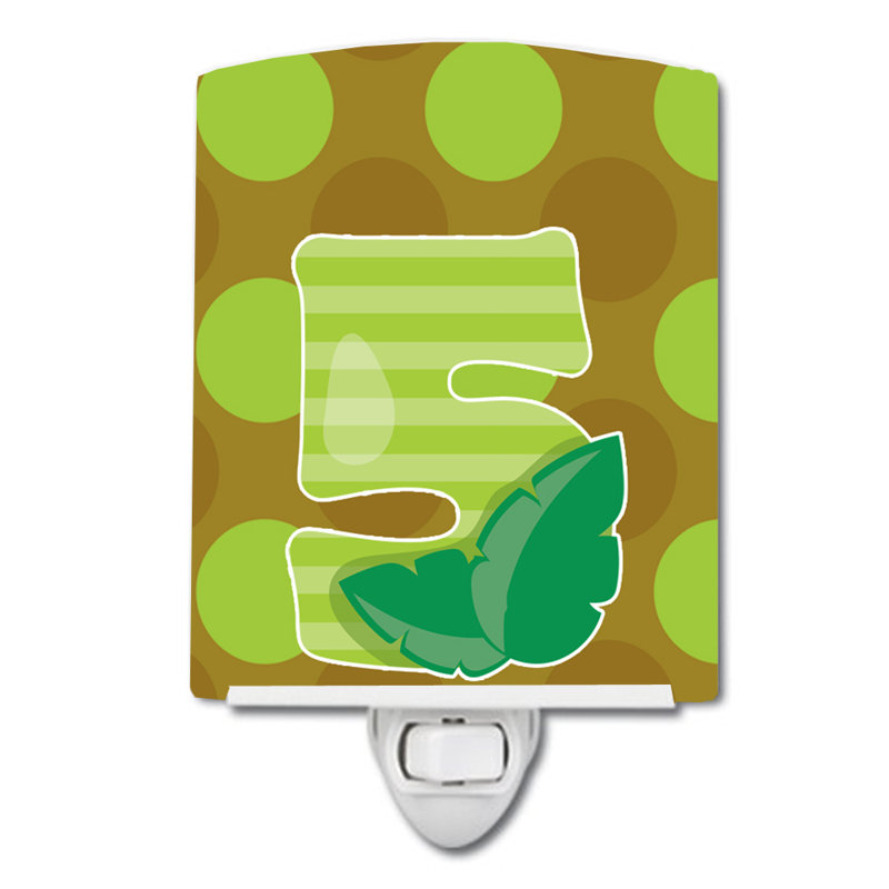 Zoo Month 5 Ceramic Night Light