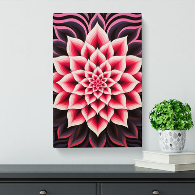 Lotus Flower Op No.3 - Wrapped Canvas