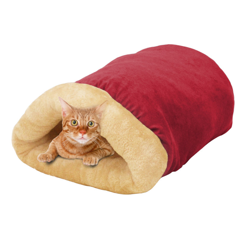 Goopaws Nest Pet Bed, Red
