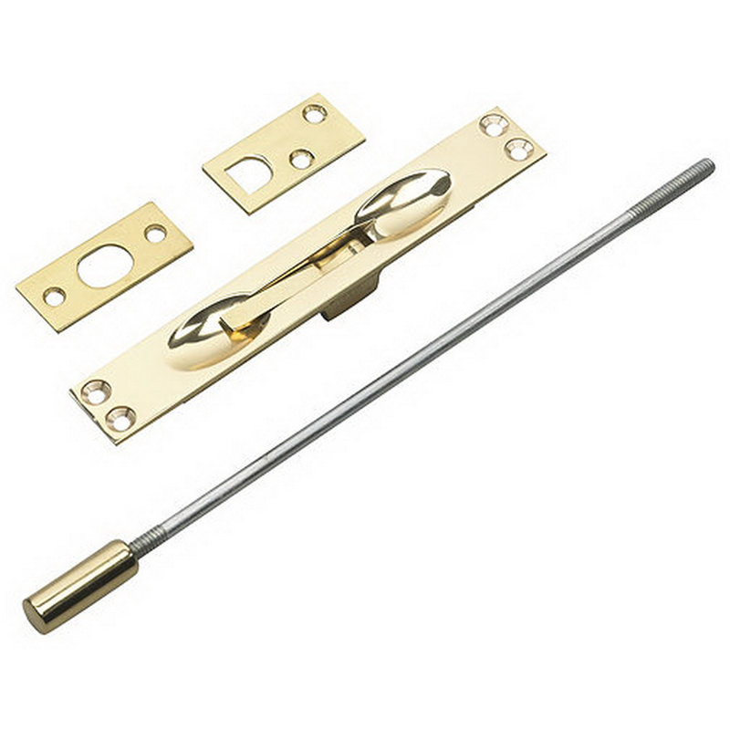 Door Flush Bolt, Brass