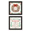Pièce de décoration de maison inspirante: 2 - papier de bois multicolore, 14 po x 1 po x 4 po, œuvre murale de 4 lb: