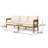 76.5'' Wide Straight Patio Sofa with Cushions