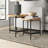 Milda Solid Wood Tray Top Nesting Tables
