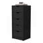 Commode 5 tiroirs Dillon, commode haute Dillon-1123098605