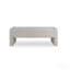 Banc de rangement rembourré moderne de 50 po avec siège capitonné, banc de repose-pieds en tissu pour chambre à coucher, vestibule ou salon, charnière à fermeture en douceur