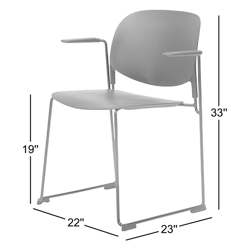 Fauteuil de salle à manger Calvin, Noir
