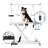 Update 50 X 26'' Electric Pet Grooming Table, 110V/220V Pro Groomer, Height Adjust From 8-36'', White-117135574