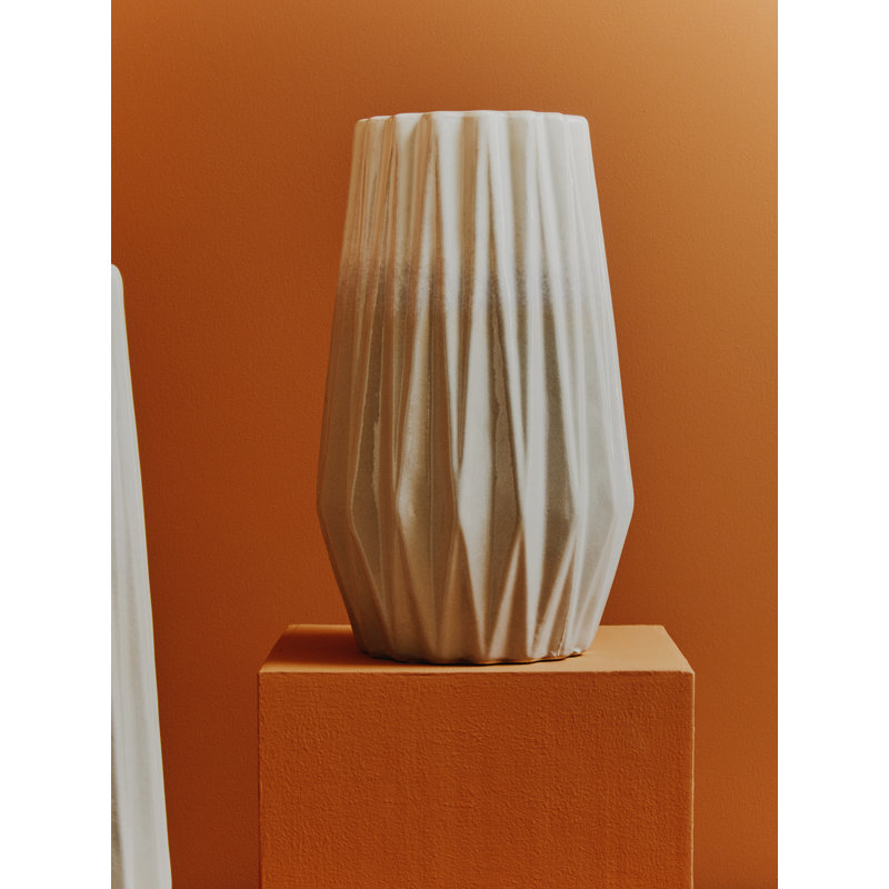 Angeli Ceramic Table Vase, 30cm H x 19cm W x 19cm D