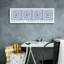 «Grateful, Thankful, Blessed Pattern» par Cindy Jacobs, art mural sur toile-522521267