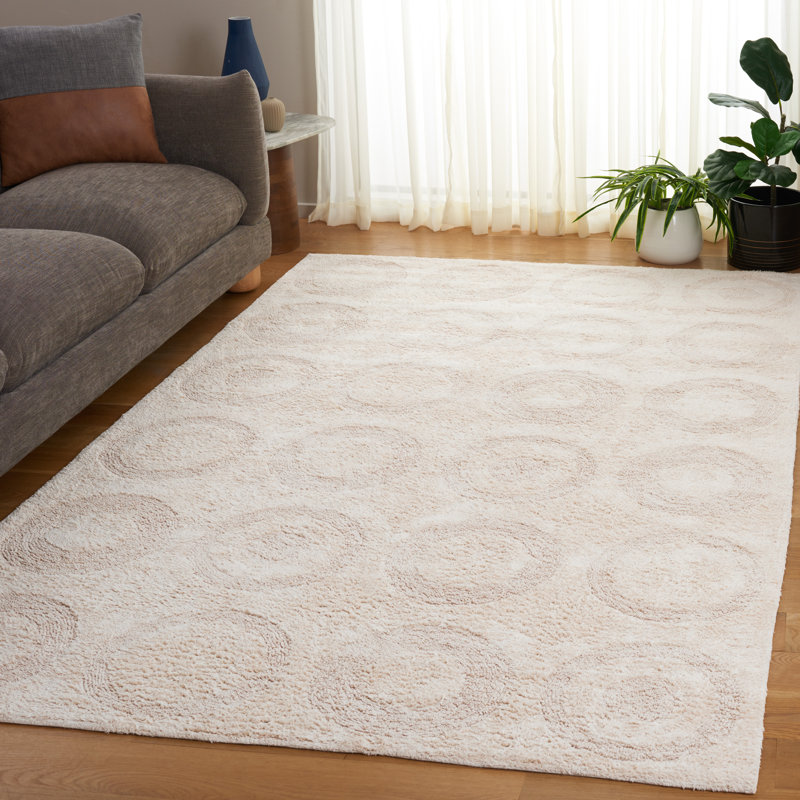 Mullen Washable Geometric Indoor Rug, Rectangle 5' x 8'