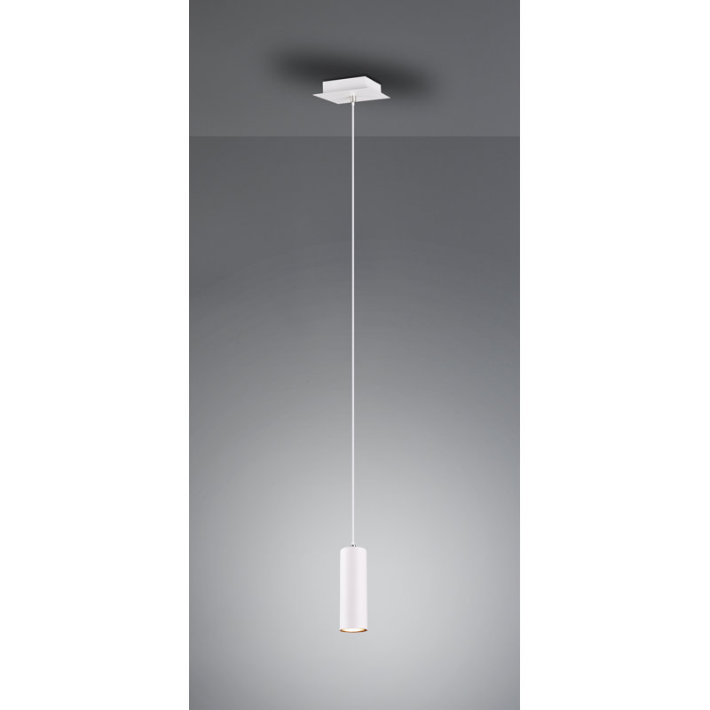 Karcher 1 - Light Cylinder Pendant, White