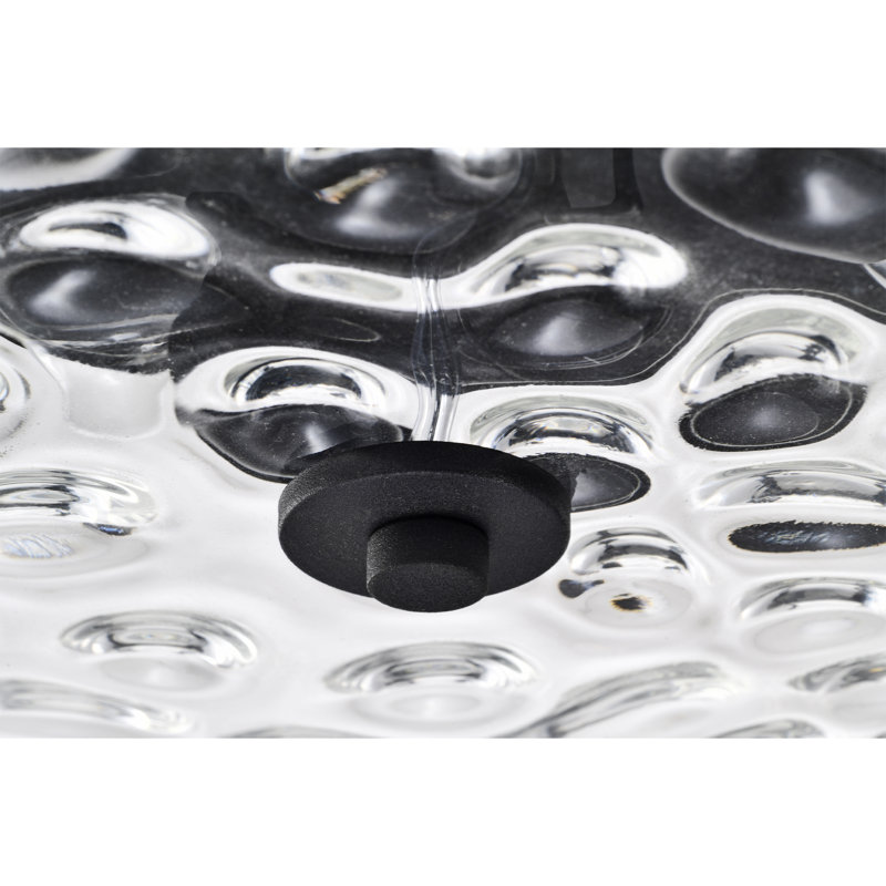 Aaradhana Glass LED Flush Mount