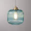 1 - Single Pendant Light With Stained Glass Shade-672046526
