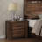 Oak 2-Drawer Nightstand