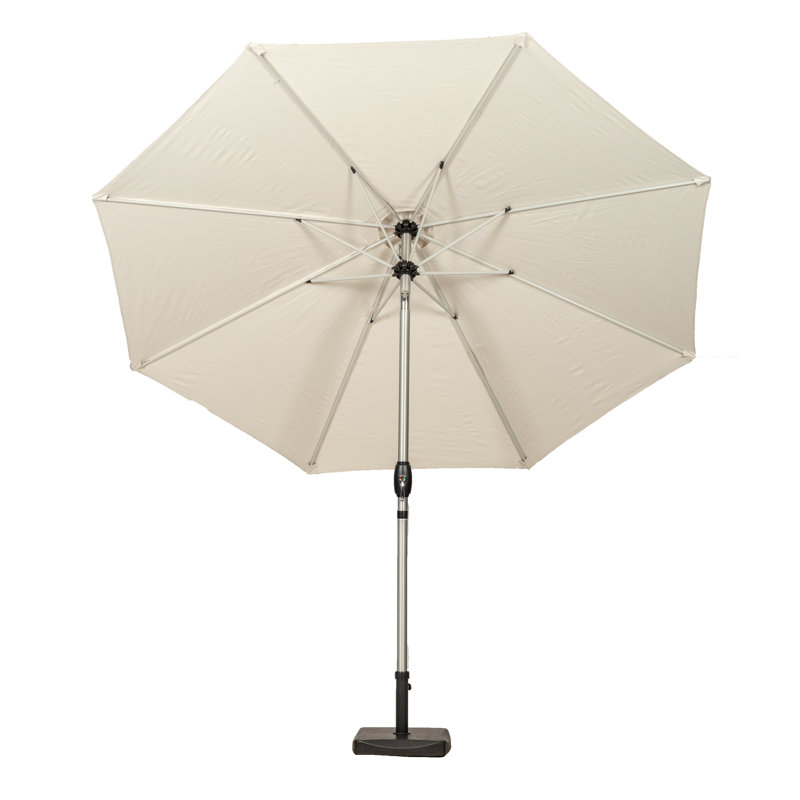 Sahara Crank and Tilt Parasol Brushed Aluminium Pole This parasol is made using Polyester Fabric which has a Weather-Proof Coating & UPF Sun Protection Level 50