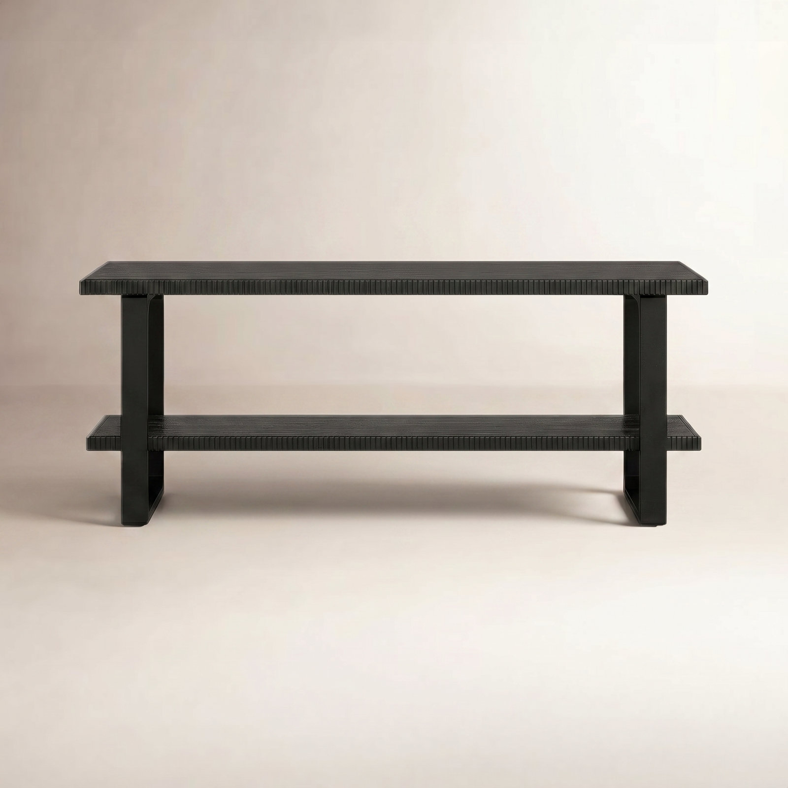 Urbana 56" Mango TV Stand, Black