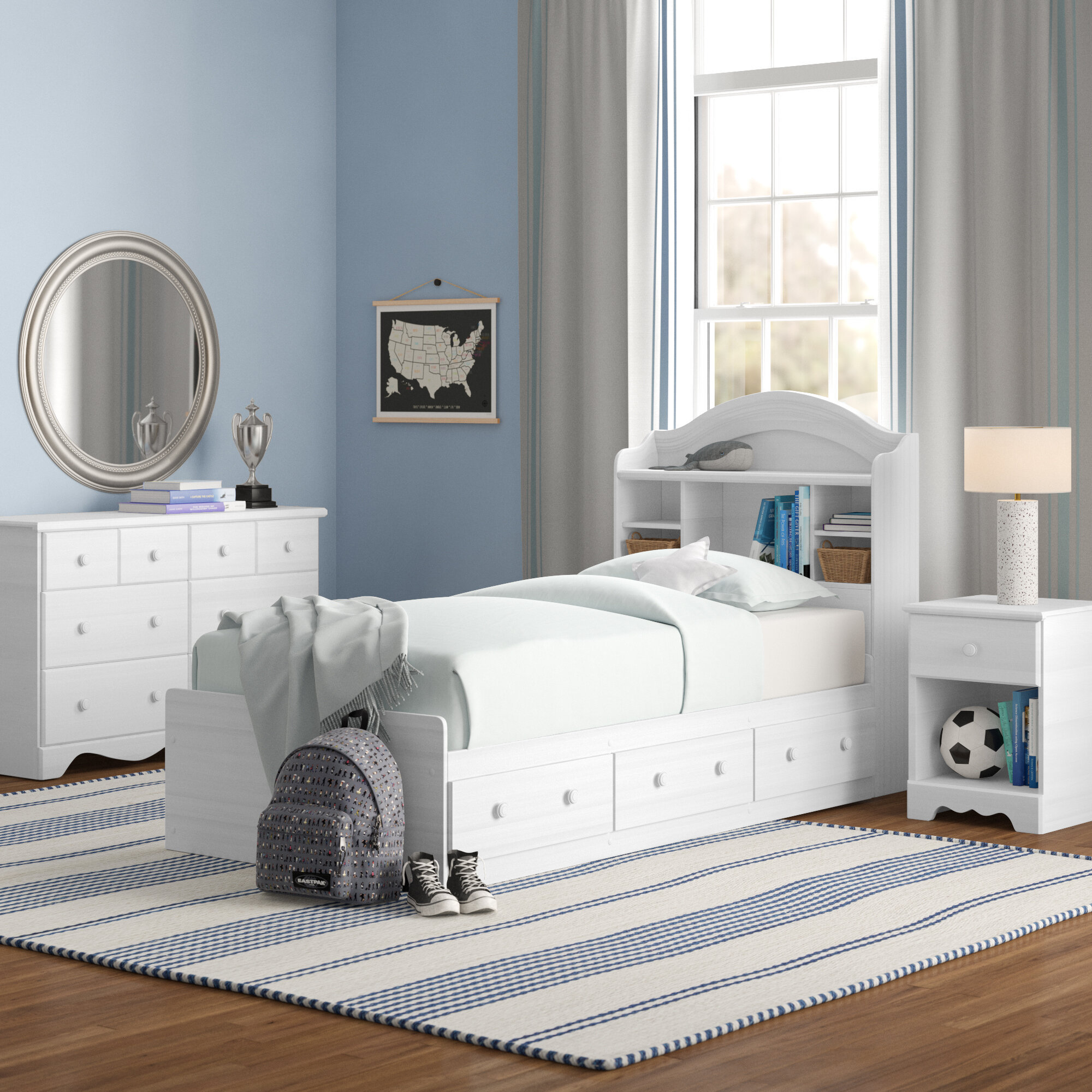 White bedroom 2025 set kids