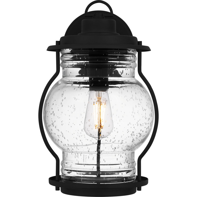 Lanterne murale d'extérieur 1 lumière Landrienne, H 14,5 po x l 9 po x P 10,75 po