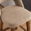 Upholstered Padded Counter Stools Armless Barstools With Wooden Legs For Kitchen Island Bar Counter-660955697