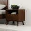 Table de chevet en bois avec tablette et tiroir Aydelis-714050561