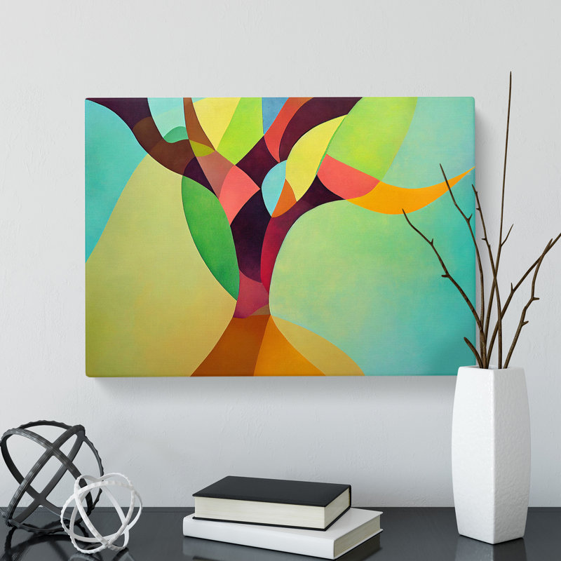 Refined Abstract Tree - Wrapped Canvas, 40cm H x 60cm W x 3cm D