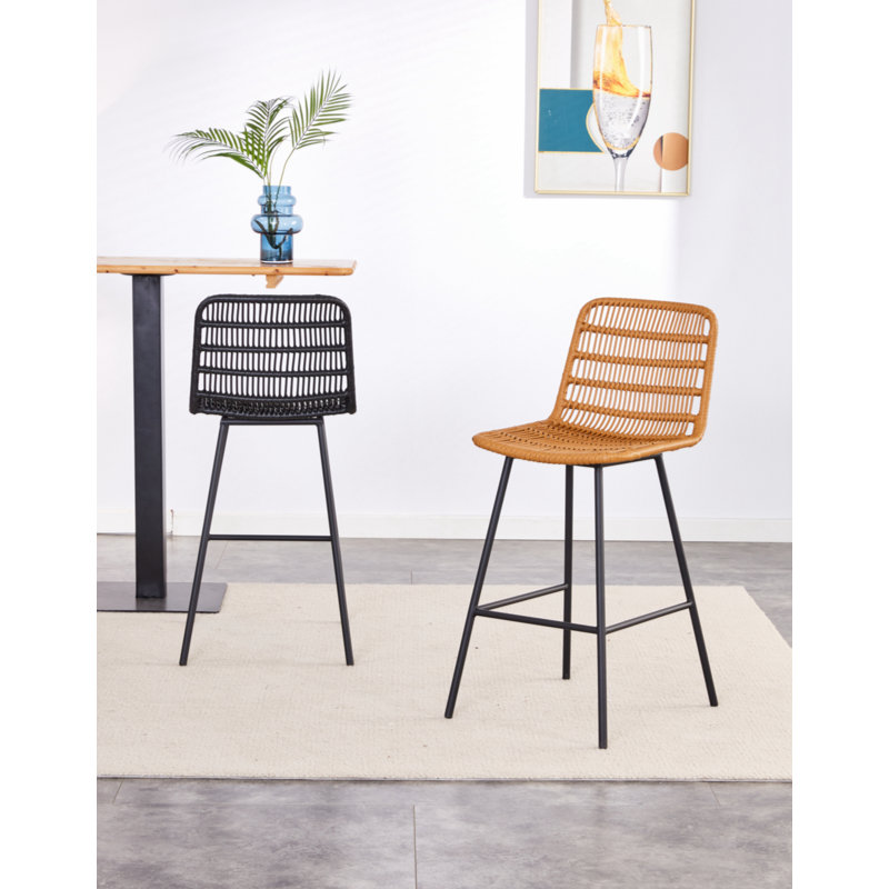 Chaise d'appoint Belal, Noir, noir, noir, noir