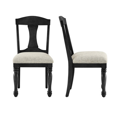 Ensemble de 2 chaises de salle à manger rétro de style milieu du siècle avec structure en bois massif et revêtement rembourré. Bois d'hévéa. Assise : 58 cm (profondeur) x 48 cm (largeur) x 96 cm (hauteur). Hauteur du siège : 48,6 cm. Parfait pour la maison et le restaurant. Style : confortable.