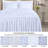 Aria French Country Chic Pinch Pleat Pintuck Ruffle Skirt Bedspread Set-73895858-73895856