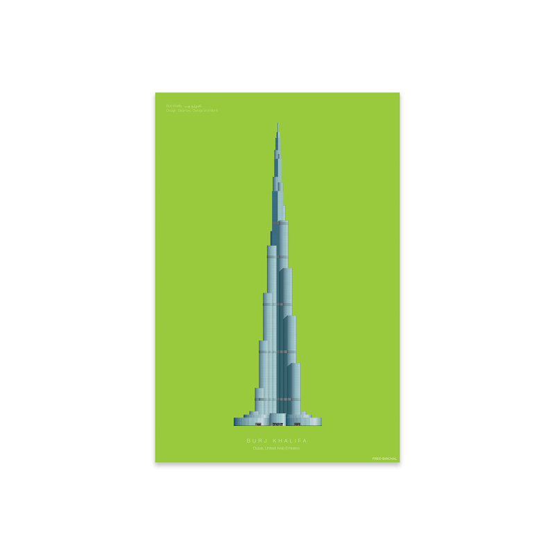 Burj Khalifa, Dubaï, Emirats arabes unis par Fred Birchal