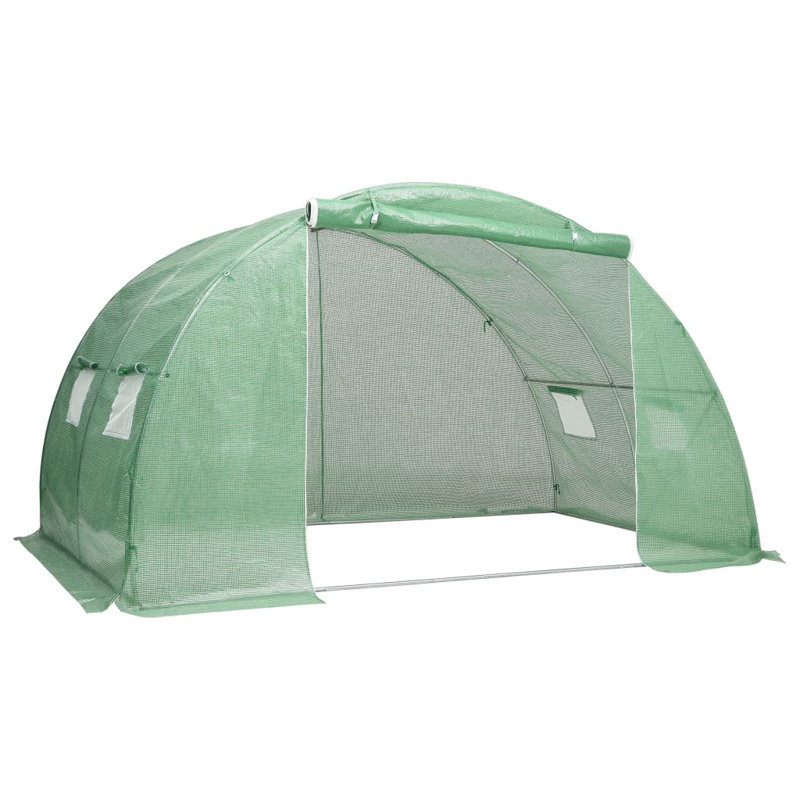314.4' W x 157.2' D Hobby Greenhouse, 79.2" H x 157.2" W x 79.2" D