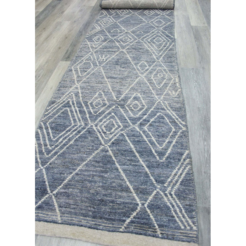 Moroccan One-of-a-Kind 3'1" X 13'3" Area Rug