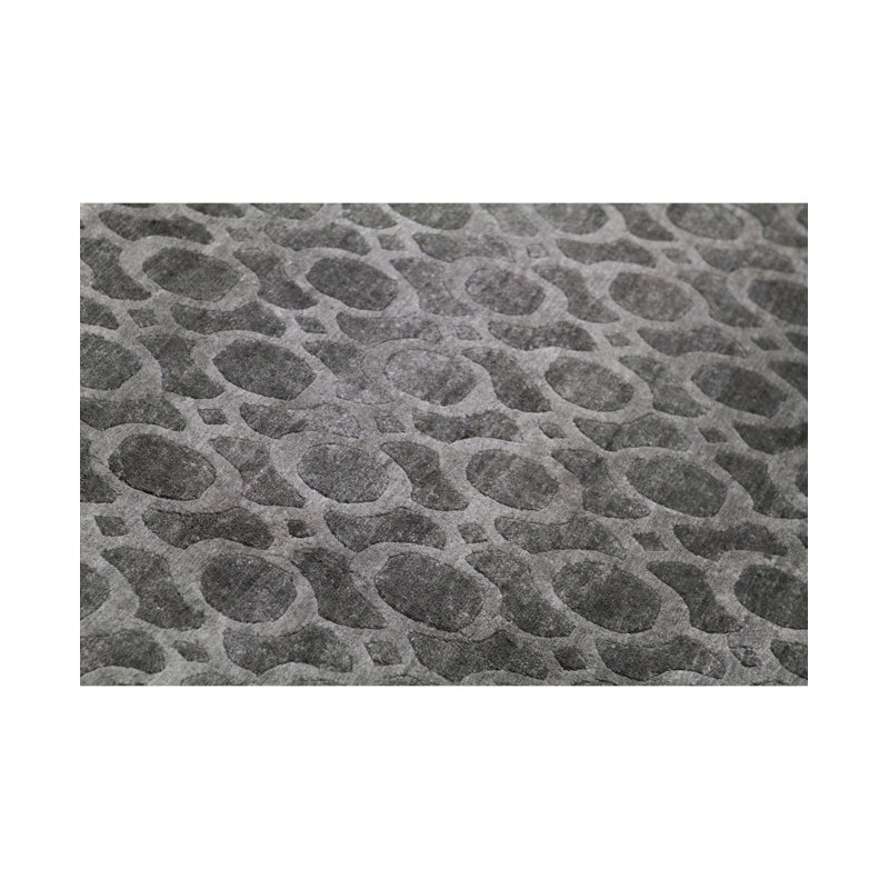 Windsom Geometric Area Rug in Gray
