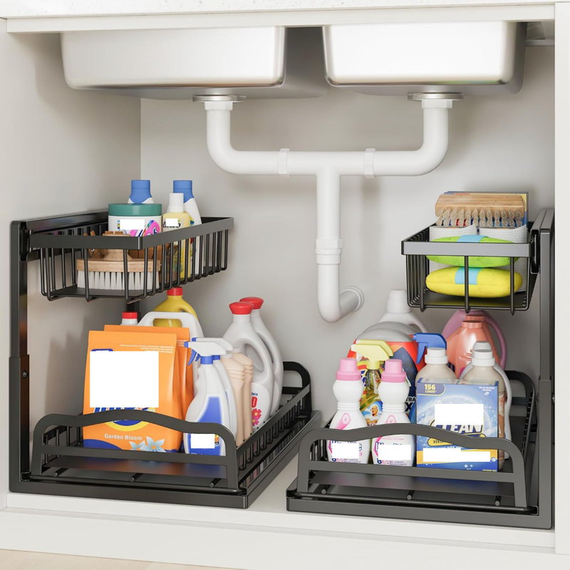 Steel Under Sink Organiser