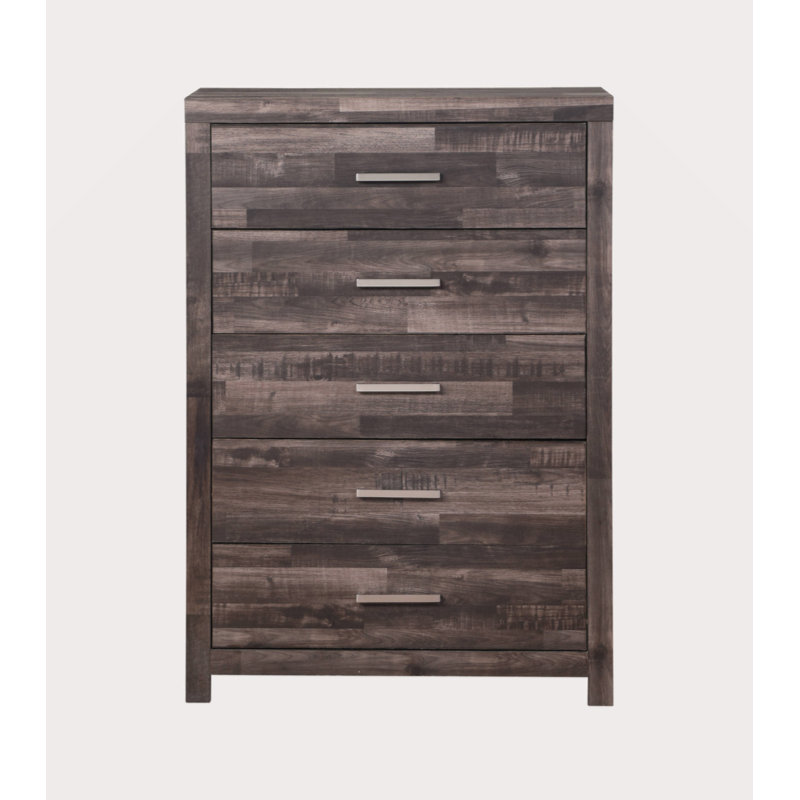 Commode finition cerisier foncé