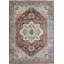 Tapis à bordure, classique, élégant, intérieur / rouge 5 pi x 8 pi (5 pi 3 po x 7 pi 10 po) Tapis - rouge / bleu, classique / traditionnel-487058964