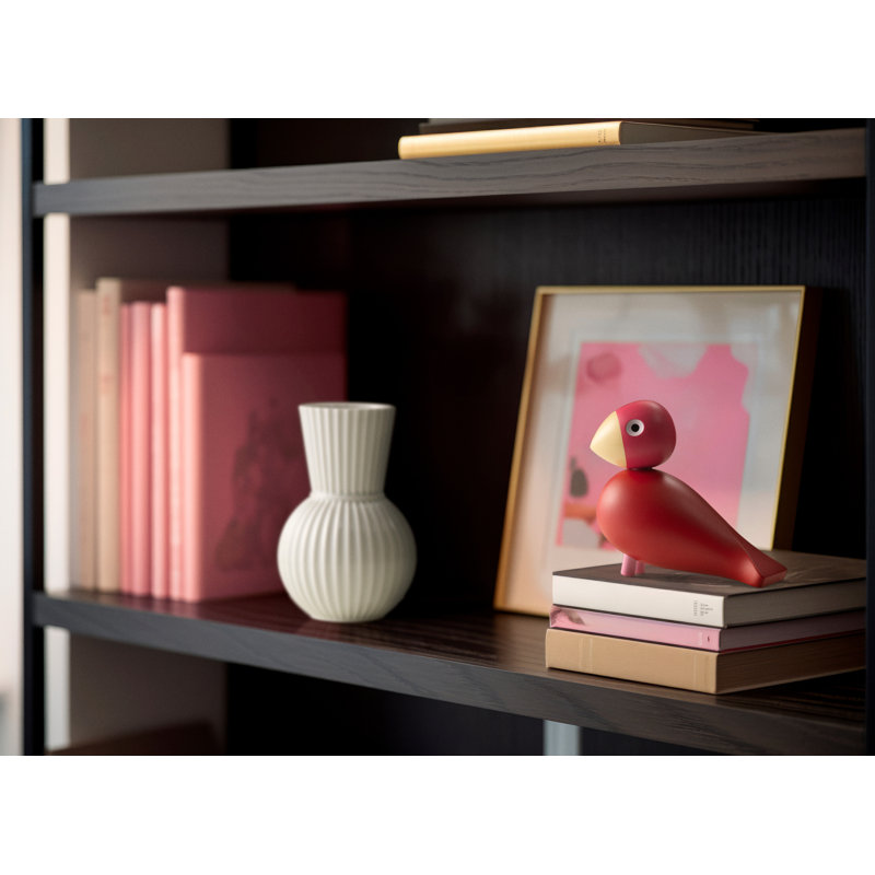 Year Bird Flora 2024 H 4.9" Pink