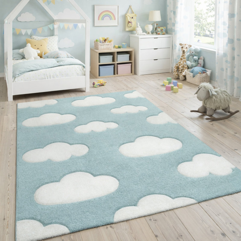 Aquilina Polypropylene Rug, Rectangle 7'10" x 11'2"