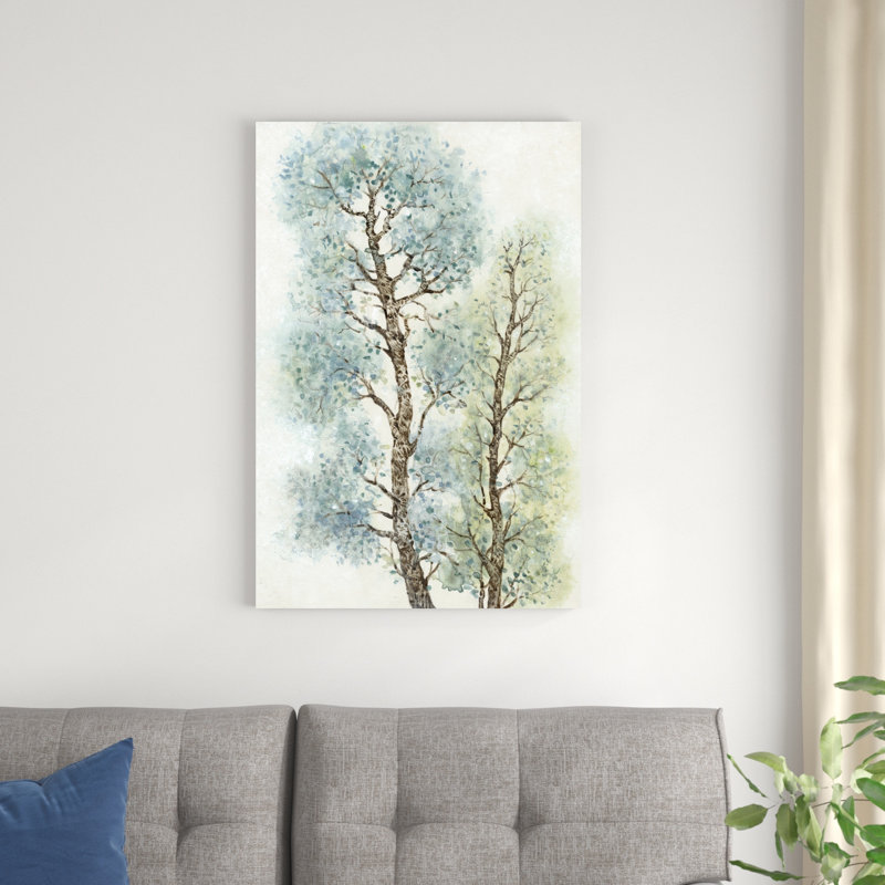 Cimes d'arbres tranquilles I, H 36 po x l 24 po x P 1,25 po