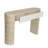 Wooden Console Table With Two Hidden Drawers
