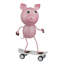Statuaire de jardin en métal Skateboard-125844225