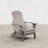 Hurley Morphew Plastic/Resin Folding Adirondack Chair with Ottoman-204885799